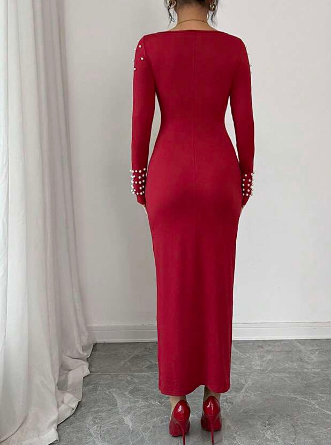 Red dress