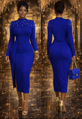 Blue dress