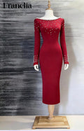 Red dress