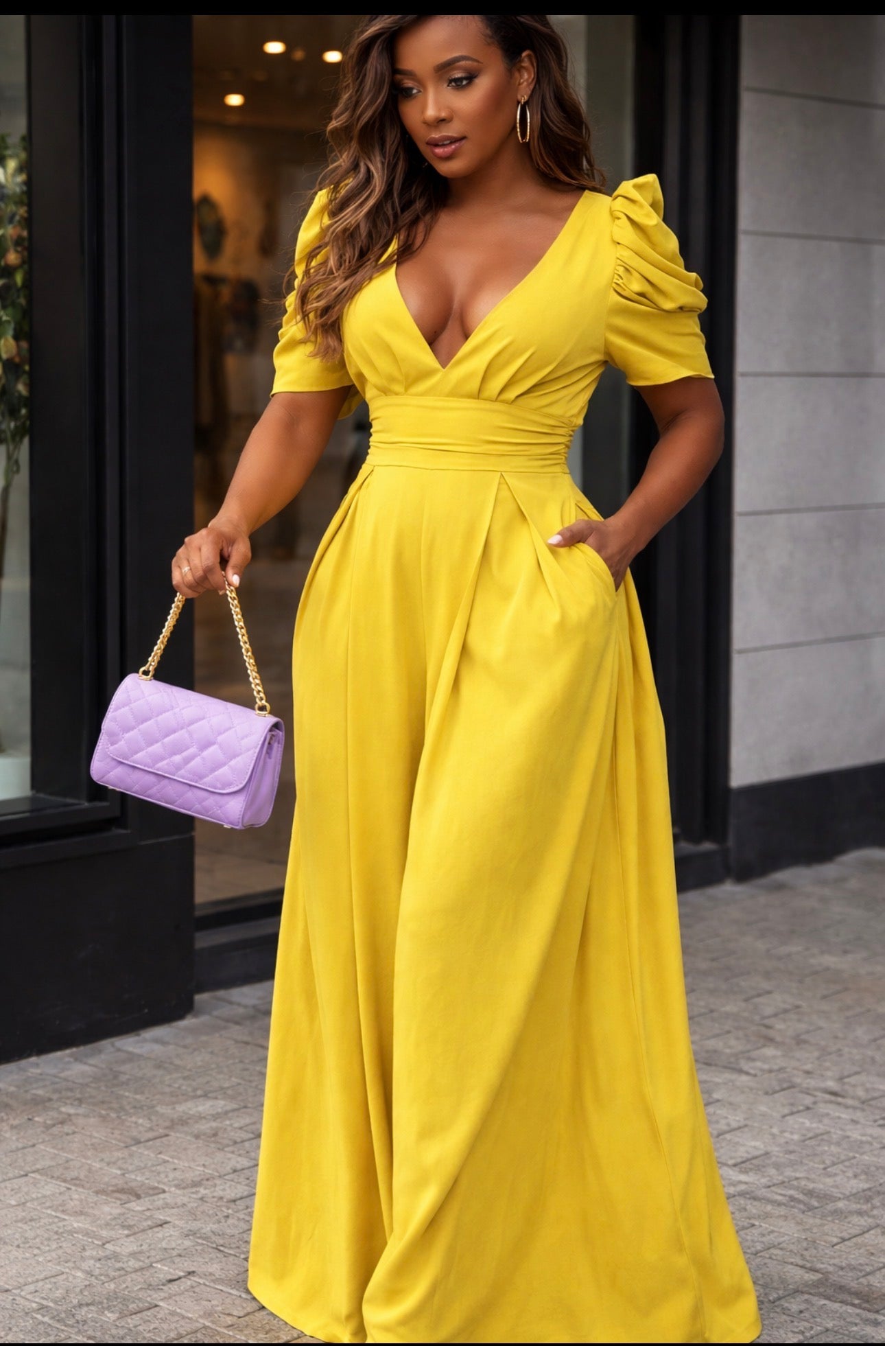 Yellow Jumpsuit