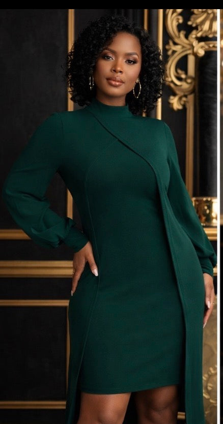 Green dress