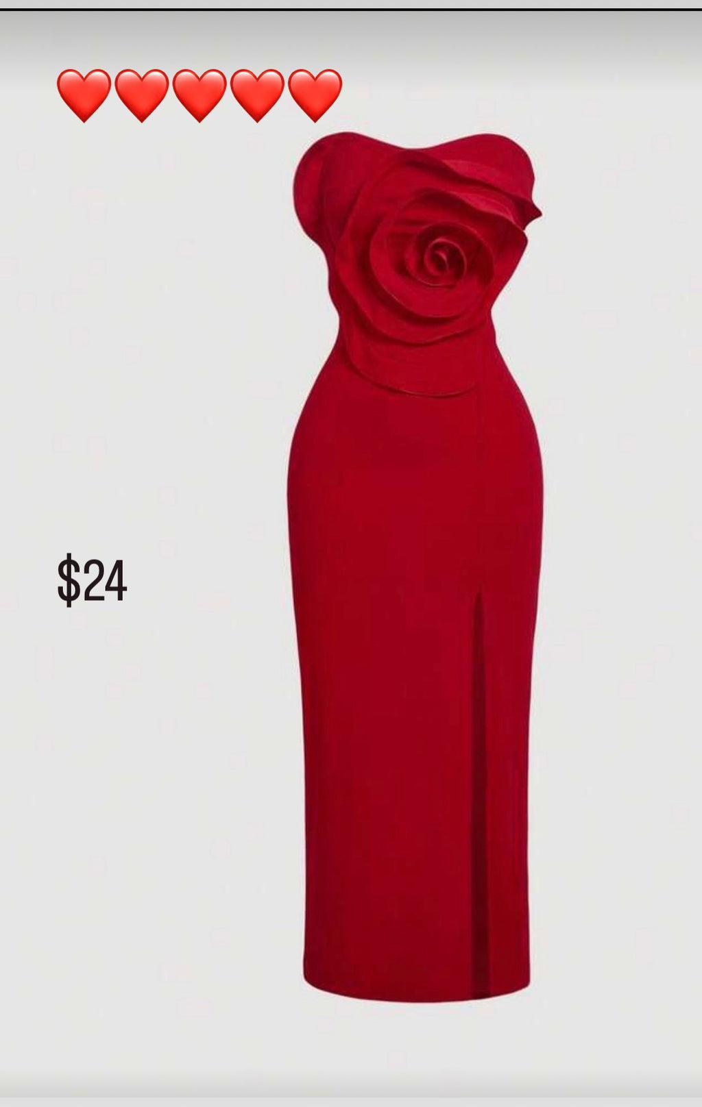 Red dress