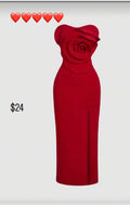 Red dress